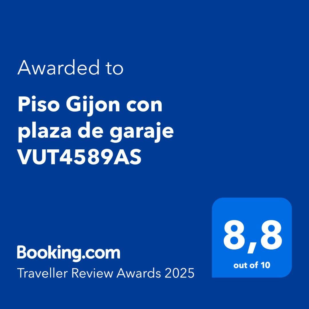 Piso Gijon Con Plaza De Garaje Vut4589As Leilighet Eksteriør bilde